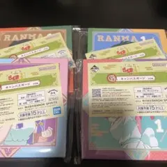 らんま1/2 キャンバスボード 4枚セット