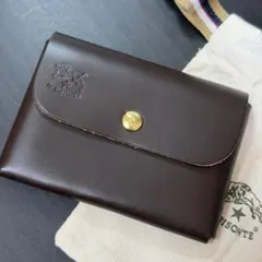 【新品未使用】イルビゾンテ 名刺入れ ブラウン