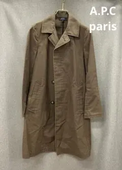 i51◯ A.P.C アーペーセー メンズ トレンチコートS フランス製