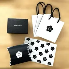 マリークワント　ショップ袋　ショッパー　紙袋　紙箱　ラッピング　マリクワ