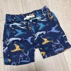 マリン柄　ショートパンツ　90