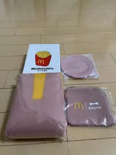 マクドナルド福袋2024　BRUNO ピンク