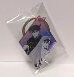 名探偵コナントレーディングメタリックアクリルキーホルダー 新一&蘭