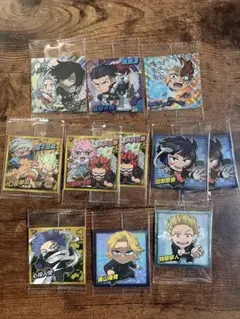 ヒロアカ　ウエハースシール　11枚セット