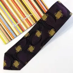 極美品 Paul Smith ネクタイ アンティークボタニカル 現行 459 - メルカリ