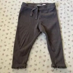 ZARA ベビー ワッフルレギンス 80cm グレーのサムネイル