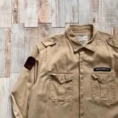 Abercrombie&Fitch ミリタリー シャツ vintage 古着