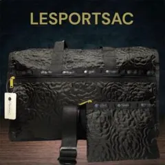 新品未使用タグ付き　レスポートサック　パフィーブロッサムズ花柄　ボストンバッグ