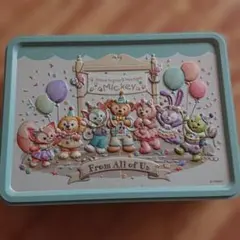 ディズニー ダッフィーと仲間たち 空き缶