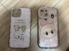 スマホケース　iPhone15 ラブブ　mikko