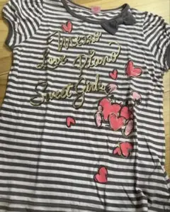 H*i様 メゾピアノTシャツ150 クマ　ボーダー