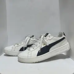 PUMA Court Classico 白×ネイビーSOFTFOAM人気モデルのサムネイル
