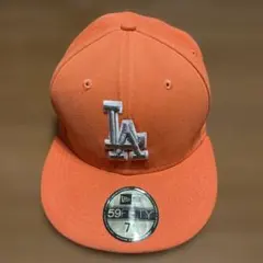 ニューエラ ドジャース LA 59FIFTY レアカラー オレンジ ベースボール