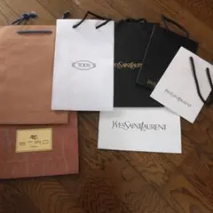 高級ブランドショップ袋7セット