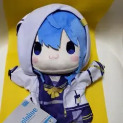 ②ホロライブ hololive パペットぬいぐるみ 星街すいせい 猫耳パーカー①