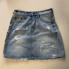 LOWRYS FARM デニムミニスカート