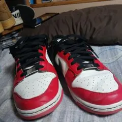 NIKE ダンク スニーカー レッド/ホワイト/ブラック