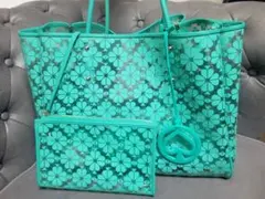 ケイト・スペード スケルトンバッグ ショルダーバッグ 夏 大容量 美品