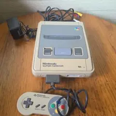 ジャンク品任天堂 SUPER FAMICOM 本体 コントローラー付き