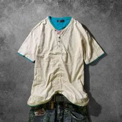 archive henleyneck レイヤード 半袖T Y2Kのサムネイル