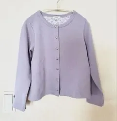 anyFAM kids 薄紫 カーディガン 130