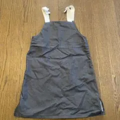 COMME CA ISM ジャンバースカート M ダークグレー