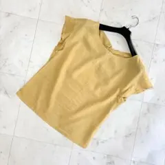 JUSGLITTY ブラウス　フレンチスリーブ　イエロー　1 ジャスグリッティーのサムネイル