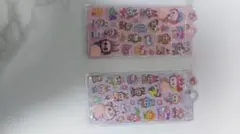 シール2点セット　おしりシール　桃シール　ラブブ