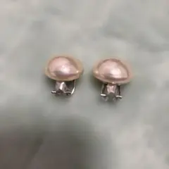流*是様 クリスチャンディオール クリップ式パールイヤリング