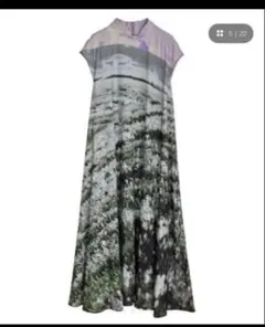 Ameri アメリ 2WAY ART PRINT SHEER DRESS - メルカリ