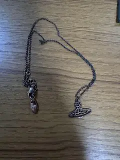 Vivienne Westwood 오브 목걸이 구리