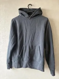 URBAN RESEARCH 裏起毛パーカー ブルーグレー　ネイビープルオーバー