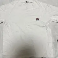 ホワイト Tシャツ ポケット付き ロゴあり