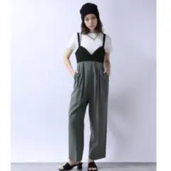 JEANASIS サロペット グレー