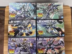 ダンボール戦機プラモデル まとめ売り アキレスD9 オーディーンmk2
