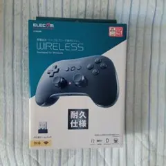ELECOM ワイヤレスゲームパッド JC-U3912TBK