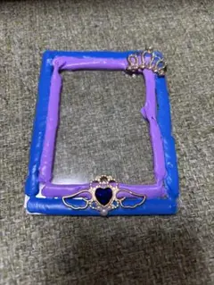 ブルー×パープル平絞りホイップ