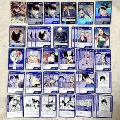 名探偵コナンカード 青 カードセット SR R CP C