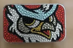 コンサドーレ札幌 ドーレくん タブレットケース 缶ケース ラインストーン デコ