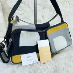 BALLY トートバッグ PVC レザー 総柄 肩掛け A4可 大容量 - メルカリ