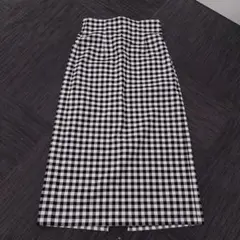 ギンガムチェック タイトスカート