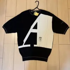 HARDY AMIES SPORT 半袖ニット　ハーディー　L サマーニットのサムネイル