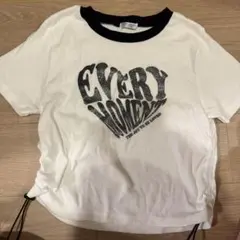 PALEMO STORE ショート丈　Tシャツ　白Tのサムネイル