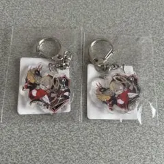 CR DMMスクラッチ キーホルダー だるま