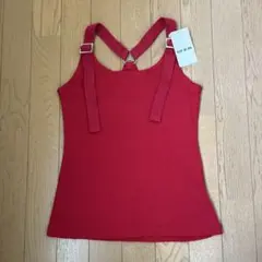 CLEF DE SOL レッド タンクトップのサムネイル