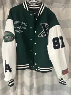 XLARGE スタジャン XLサイズ ダークグリーン - メルカリ