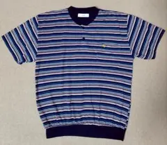 【限定セール】《Golden Bear》ヘンリーネックニットＴシャツ Ｍサイズ