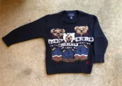 Polo Ralph Lauren 犬刺繍セーター 2/2T