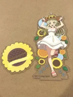 ※チェーン欠品 弦巻こころ(ひまわりver.) アクリルスタンドキーホルダー