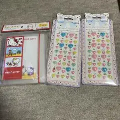 サンリオ　スキペタシールバインダー他